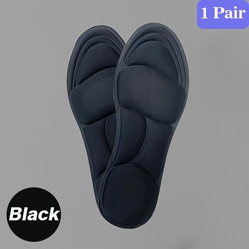 5D Memory Foam Sport Massage Insoles Deodorant Breathable Soft Cushion