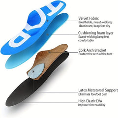 Orthotic Insoles for Flat Feet Plantar Fasciitis