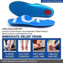 Orthotic Insoles for Flat Feet Plantar Fasciitis