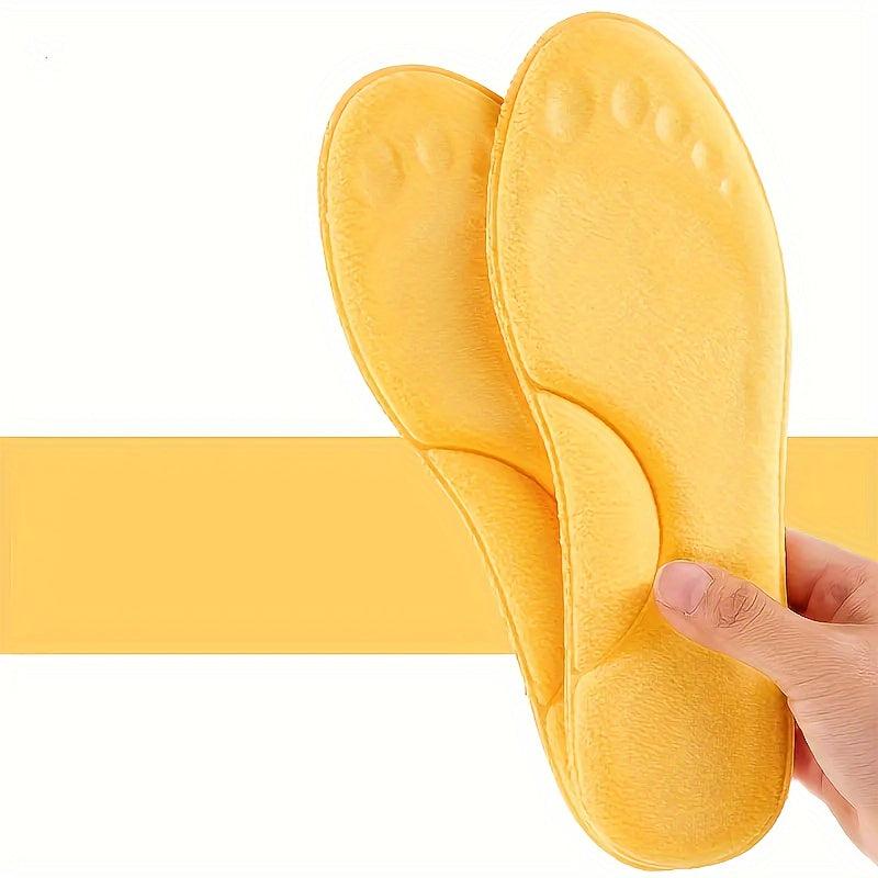 Memory Foam Self-heating Insoles for Winter Warmth