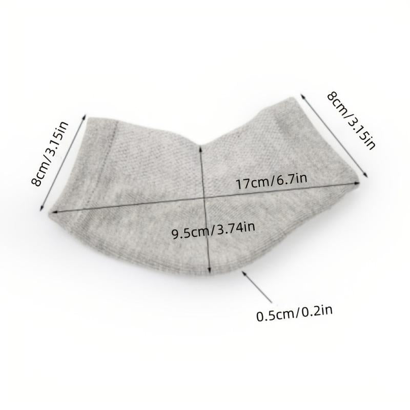 Heel Moisturizing Socks Open Toe Socks Gel Heel Socks Toeless Heel Repair