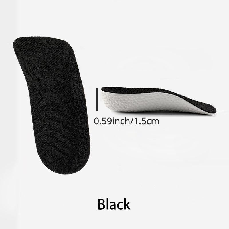 Orthopedic Insoles for Flat Feet Arch Support Heel Lift 1.38in Shoe Pads