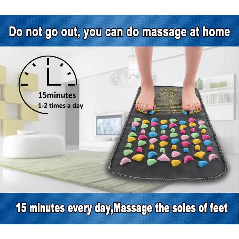 Foot Massager Improve Foot Health Walk Stone Reflexology Foot Massager