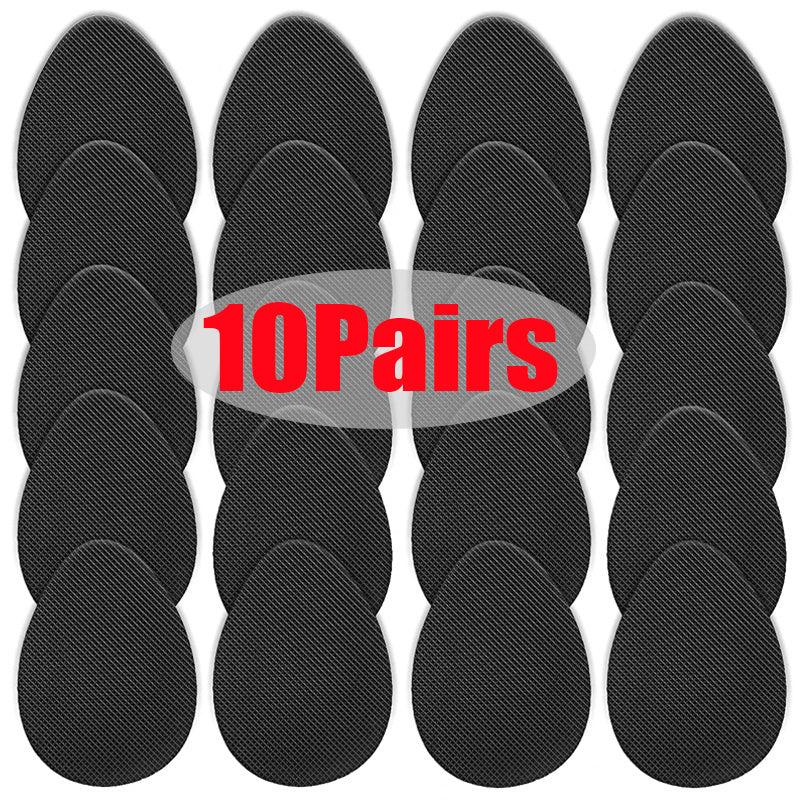 10 Pairs Non Slip High Heel Sole Protector Rubber Pads