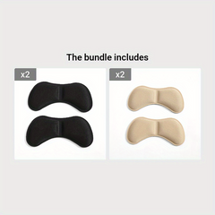 Heel Protective Pad Soft Foam Insoles High Heel Shoes Pad