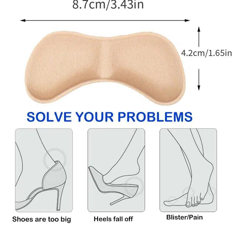 Heel Protective Pad Soft Foam Insoles High Heel Shoes Pad