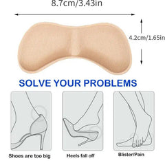 Heel Protective Pad Soft Foam Insoles High Heel Shoes Pad