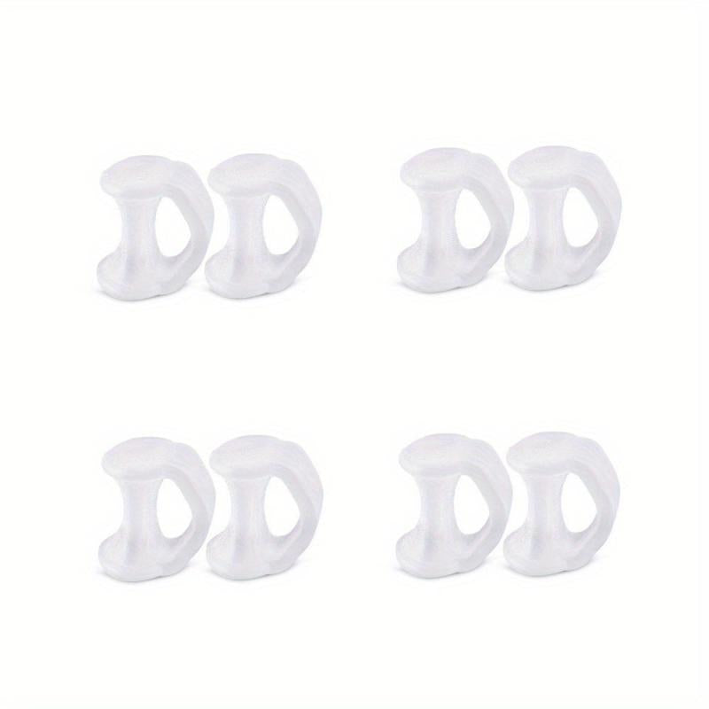 8pcs Gel Toe Separators Overlapping Toes Corrector Spacer