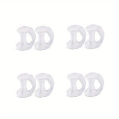 8pcs Gel Toe Separators Overlapping Toes Corrector Spacer