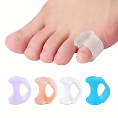 8pcs Gel Toe Separators Overlapping Toes Corrector Spacer