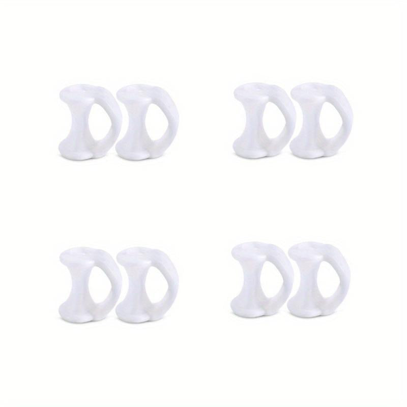 8pcs Gel Toe Separators Overlapping Toes Corrector Spacer