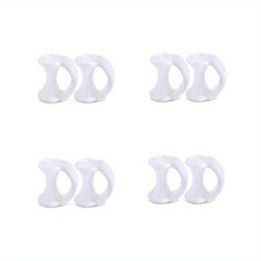 8pcs Gel Toe Separators Overlapping Toes Corrector Spacer