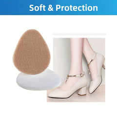 24pcs Metatarsal Pads Wool Felt Arch Pads for Shoes