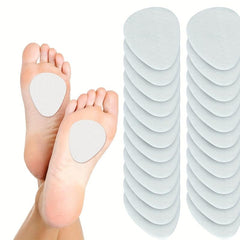 24pcs Metatarsal Pads Wool Felt Arch Pads for Shoes