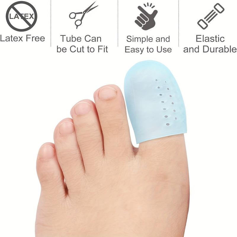 16pcs Toe Protectors Silicone Toe Caps Toe Sleeve Protectors