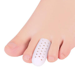 2 Toe Protectors Thin Waterproof Breathable Finger Covers Pain Resistant