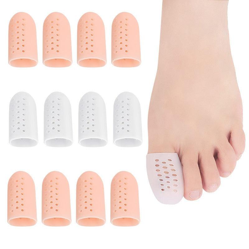 2 Toe Protectors Thin Waterproof Breathable Finger Covers Pain Resistant