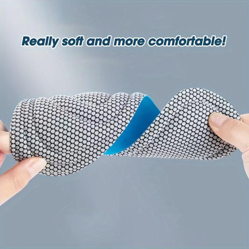 Memory Foam Orthopedic Insoles Men Women Nano Deodorant Sports Insoles