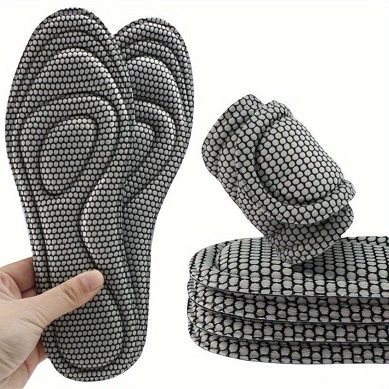 Memory Foam Orthopedic Insoles Men Women Nano Deodorant Sports Insoles