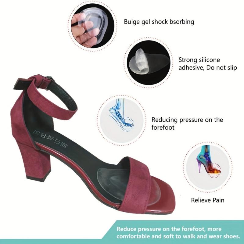 Ball Of Foot Cushions Metatarsal Pads Gel Insoles Morton's Neuroma Foot Pads