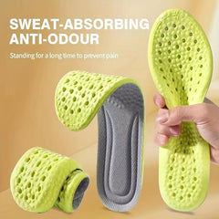 Breathable Deodorizing Insoles for Walking Running Hiking