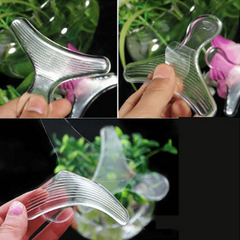 Silicone Heel Spacer Inserts Gel Pad Cushion Foot Liner Women