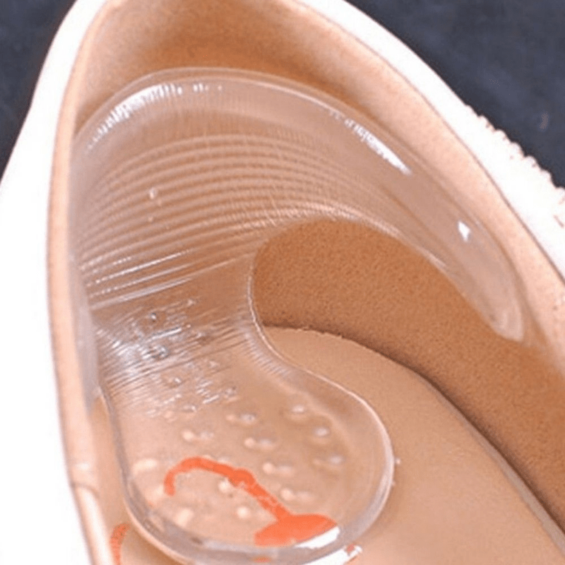 Silicone Heel Spacer Inserts Gel Pad Cushion Foot Liner Women