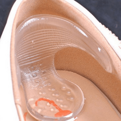Silicone Heel Spacer Inserts Gel Pad Cushion Foot Liner Women
