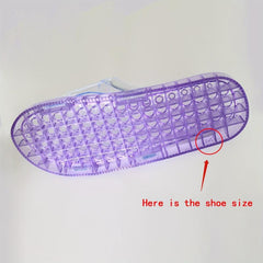 Women's Massage Slippers Foot Relaxation Stress Relief Anti-odor Bath Slippers