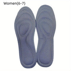 Men's Women's 5D Memory Foam Insole Antibacterial Sweat Absorption Running Pad
