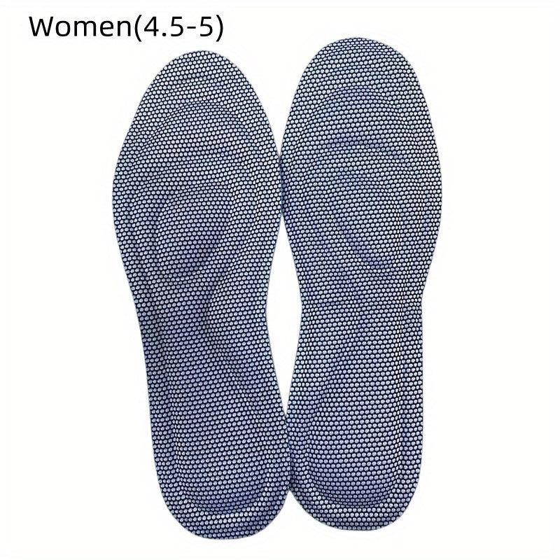 Men's Women's 5D Memory Foam Insole Antibacterial Sweat Absorption Running Pad