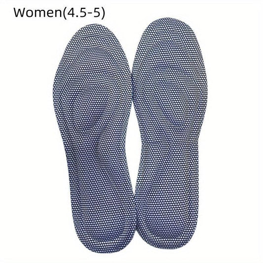 Men's Women's 5D Memory Foam Insole Antibacterial Sweat Absorption Running Pad