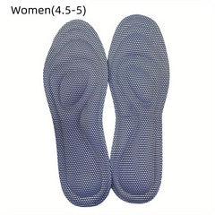 Men's Women's 5D Memory Foam Insole Antibacterial Sweat Absorption Running Pad