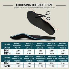 DACAT Arch Support Flat Feet Insoles