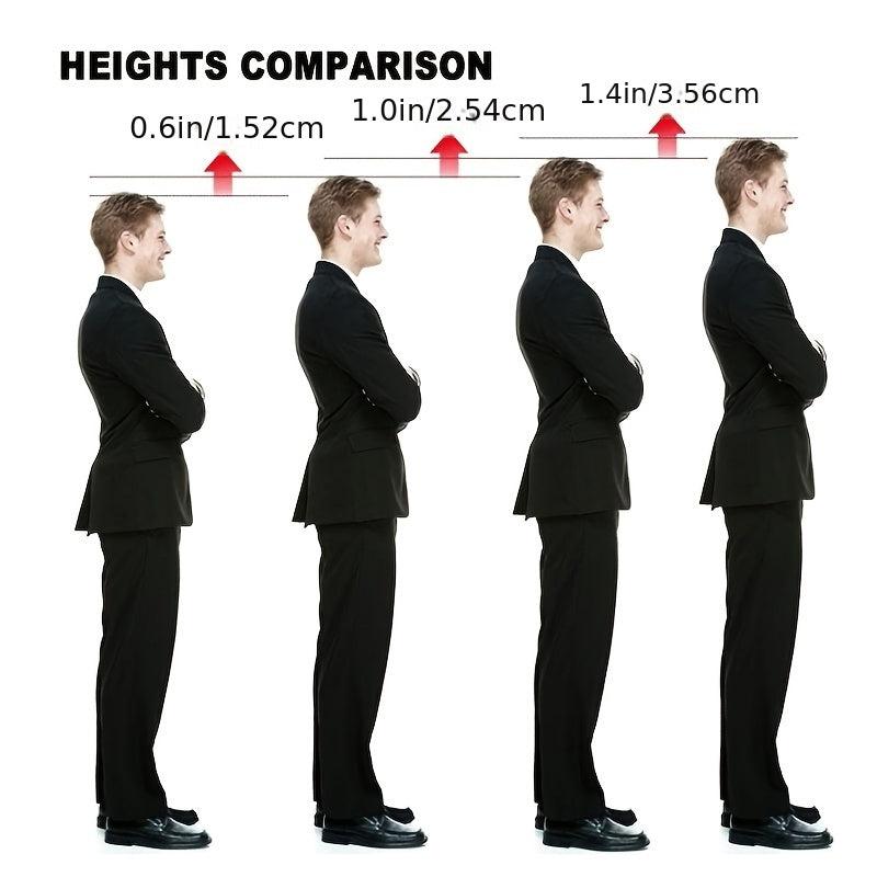 Gel Height Increase Insoles Heel Cushion Pads for Men & Women