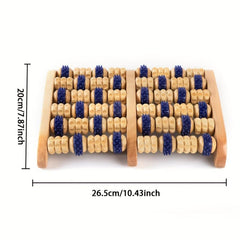 Wooden Foot Massager Roller for Relaxing Foot Massage Therapy