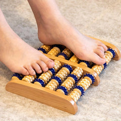 Wooden Foot Massager Roller for Relaxing Foot Massage Therapy