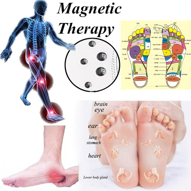 Magnetic Massage Insoles Foot Acupressure Shoe Pads For Weight Loss