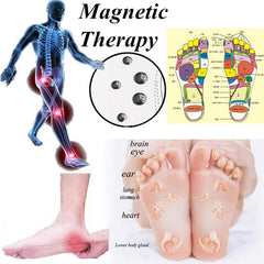 Magnetic Massage Insoles Foot Acupressure Shoe Pads For Weight Loss