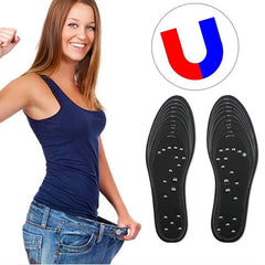 Magnetic Massage Insoles Foot Acupressure Shoe Pads For Weight Loss