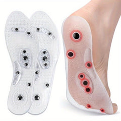 2pcs Magnetic Foot Massager Reflexology Acupoint Insoles