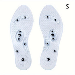 2pcs Magnetic Foot Massager Reflexology Acupoint Insoles