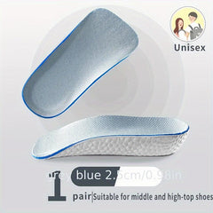 Orthopedic Memory Foam Insoles for Sport Shoes - Arch Support - Heel Lift