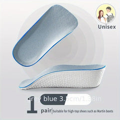 Orthopedic Memory Foam Insoles for Sport Shoes - Arch Support - Heel Lift