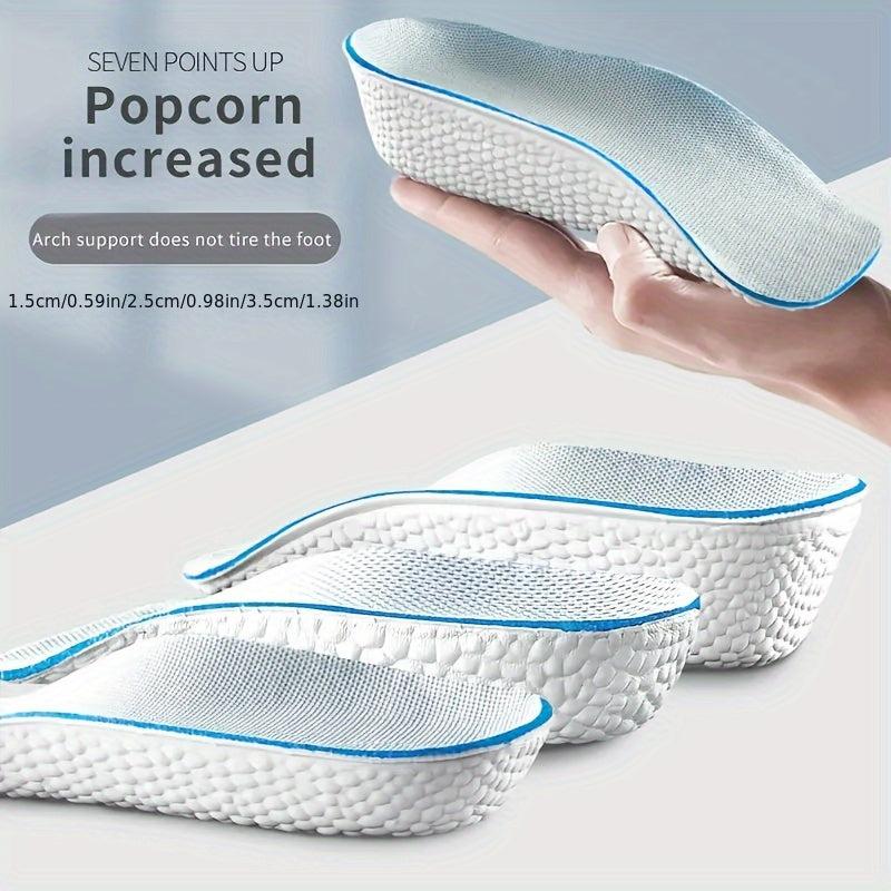 Orthopedic Memory Foam Insoles for Sport Shoes - Arch Support - Heel Lift