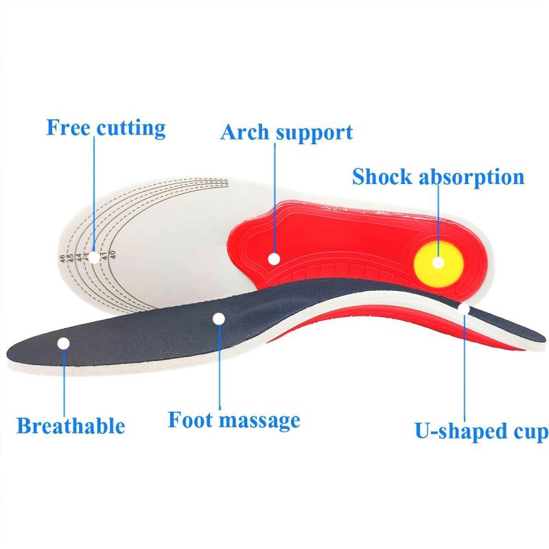 Flat Foot Corrective Insole Unisex Breathable Shock absorbing