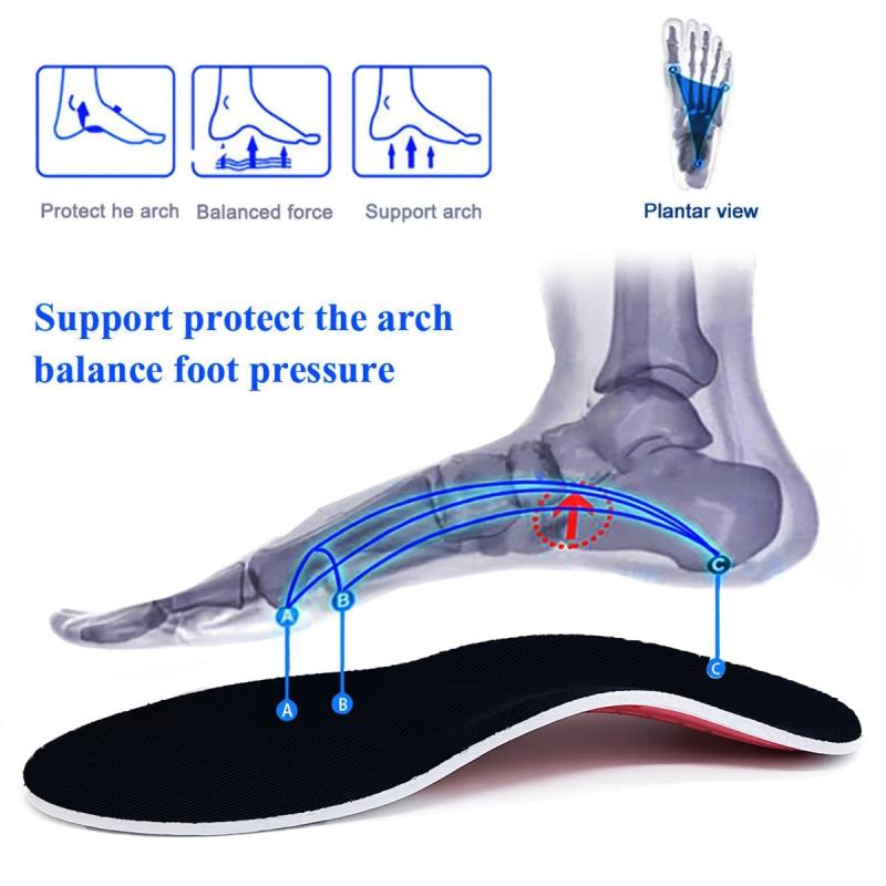 Flat Foot Corrective Insole Unisex Breathable Shock absorbing