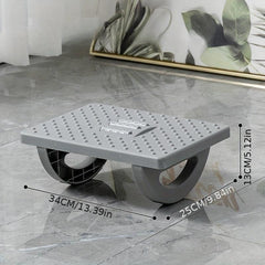 Office Footrest Massage Footstool Anti Cross Legs Artifact