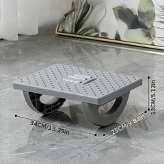 Office Footrest Massage Footstool Anti Cross Legs Artifact