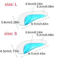 Orthotic Arch Support Insoles Flatfoot Corrector Gel Pad